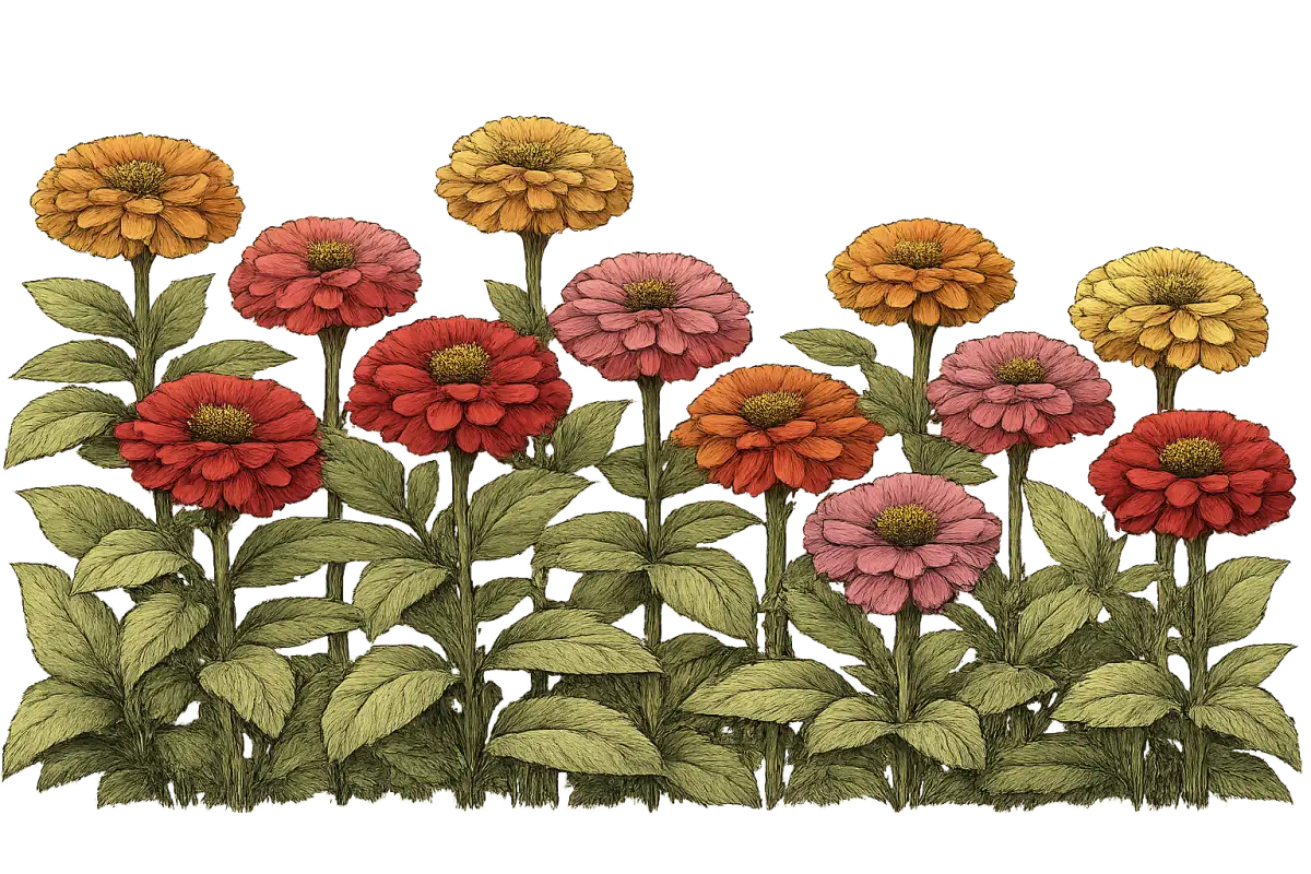 Zinnias